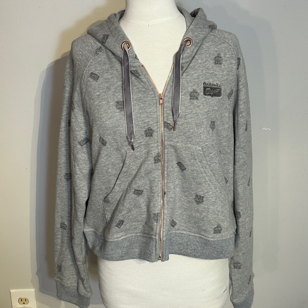 Onitsuka Tiger by Asics Gray Hoodie